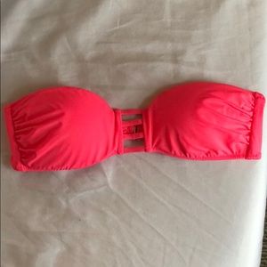 Victoria’s Secret pink bandeau bikini top